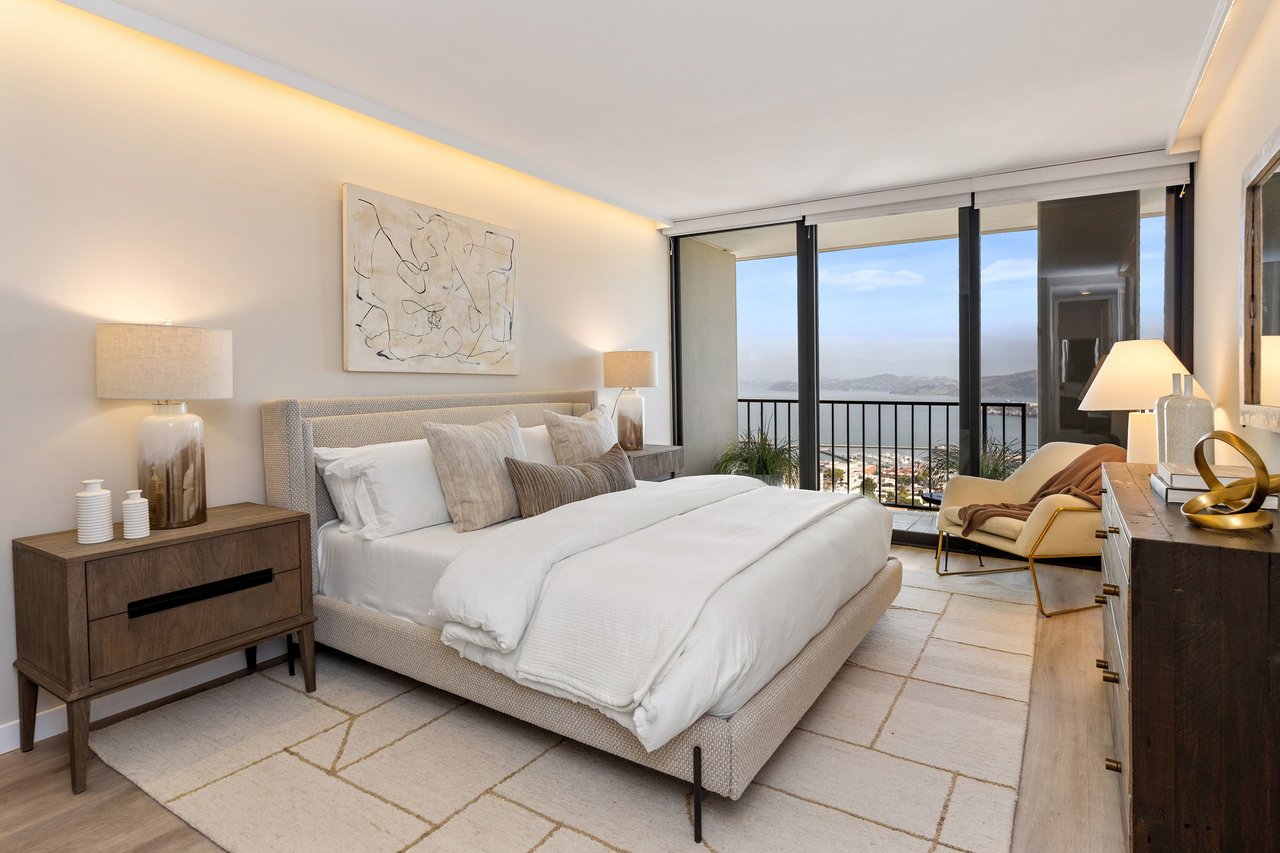 Updated Russian Hill View Residence