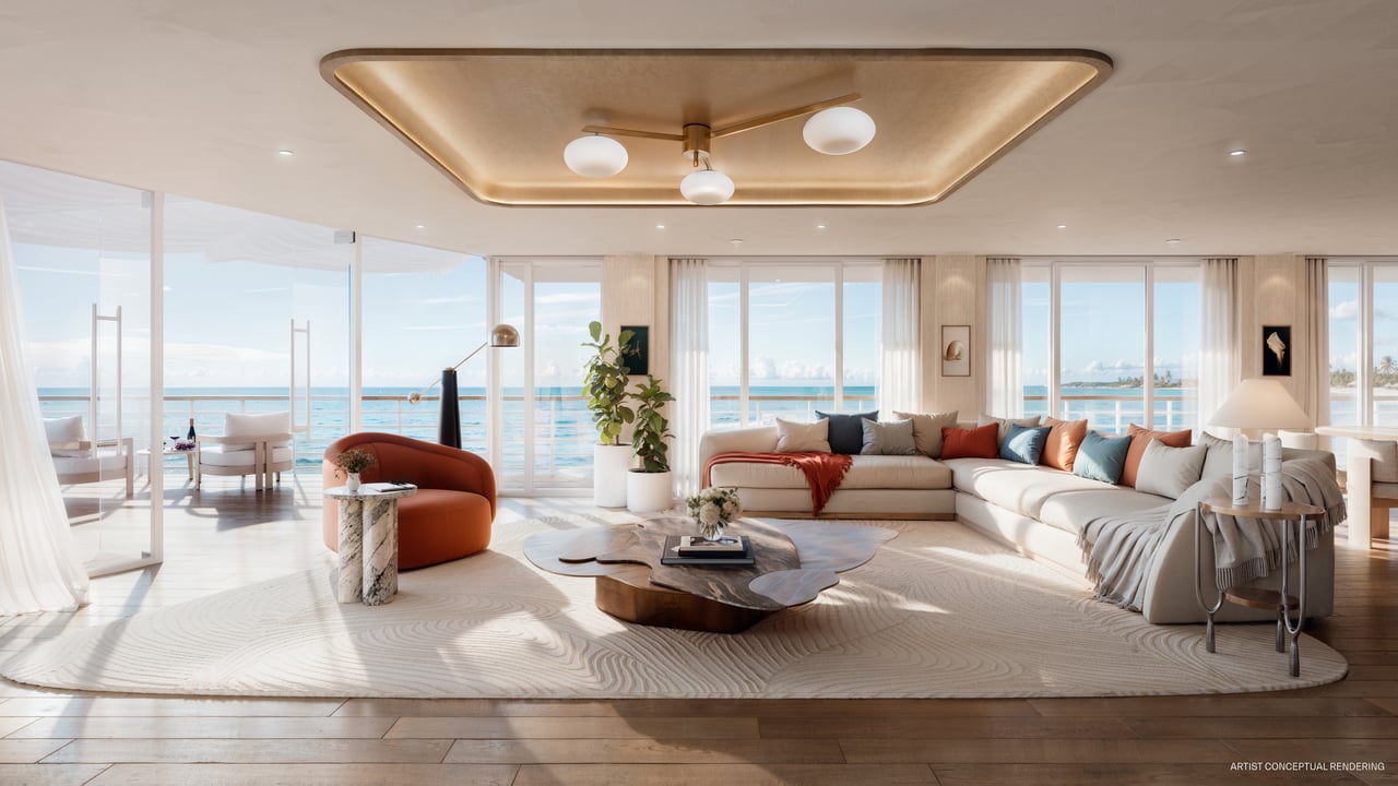 Penthouse aboard Crescent Seas' The Navigator