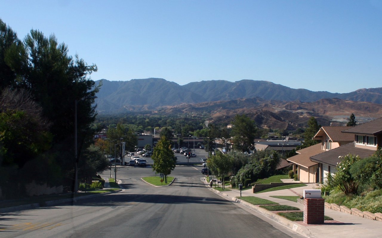 Residential street near Kenroy and Soledad Canyon roads in Canyon Country