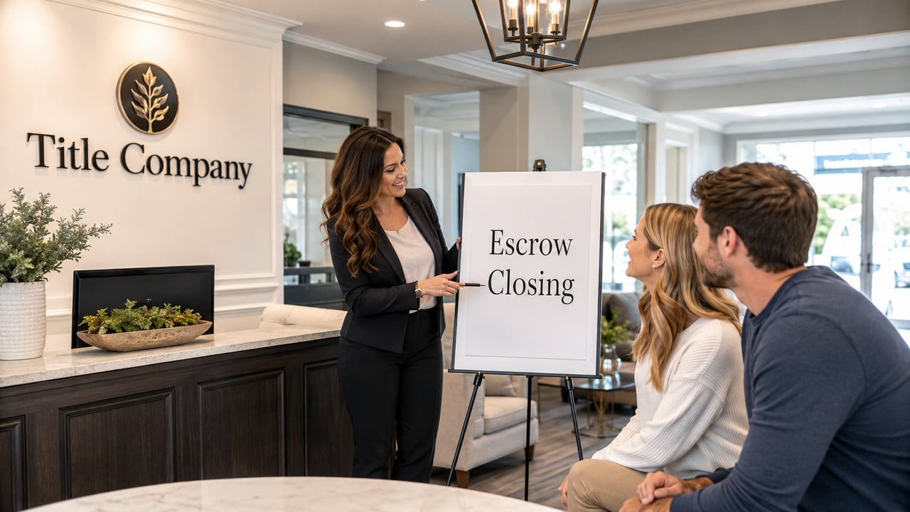 Central Coast closing preparation showing escrow timeline, funding, final walkthrough, signing, recording, and move-in planning.