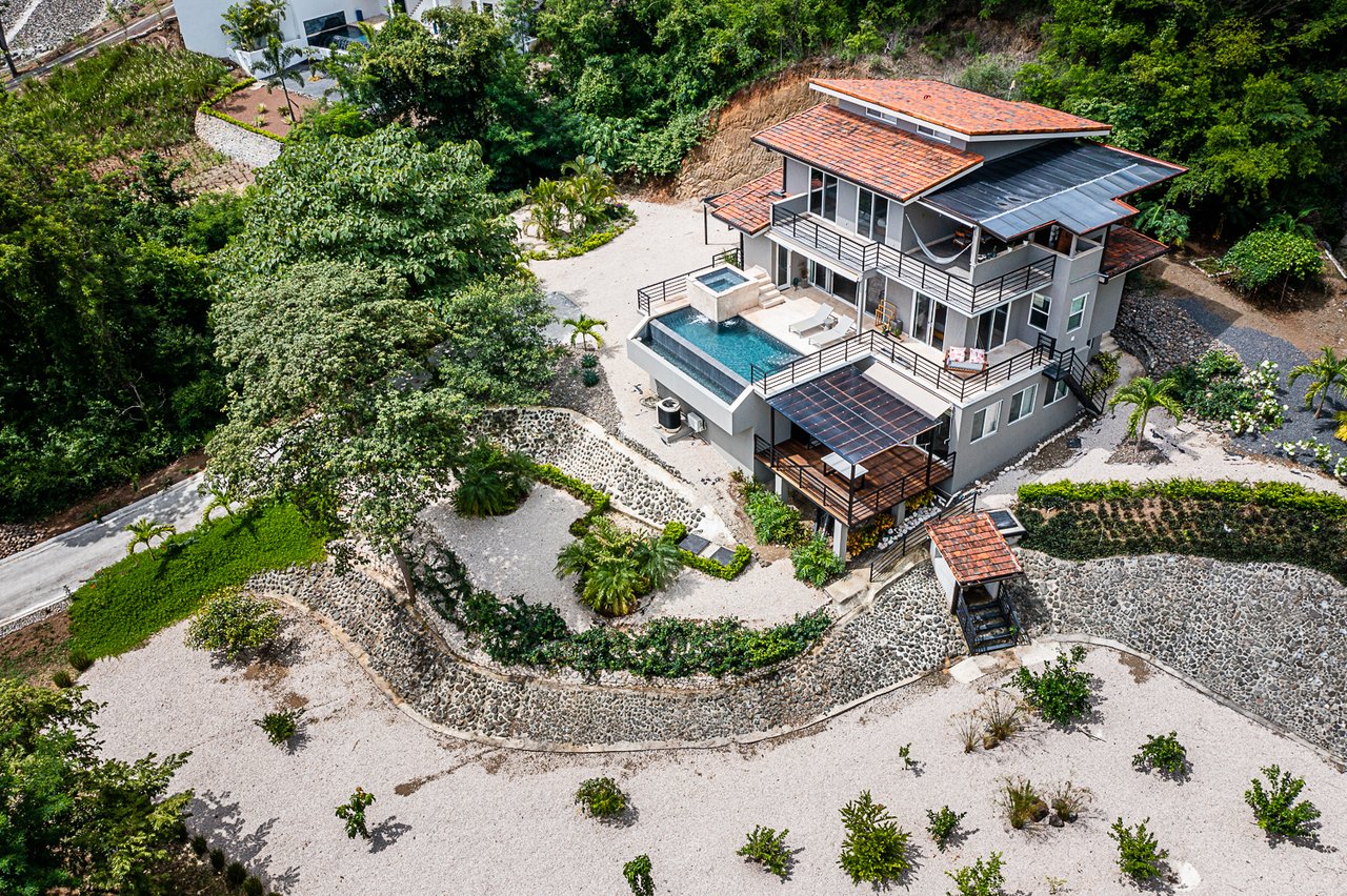 Casa Escondida & Casa Jungla, Miramar 47 | Dual Luxury Ocean-View Estate in Mar Vista, Playa Flamingo