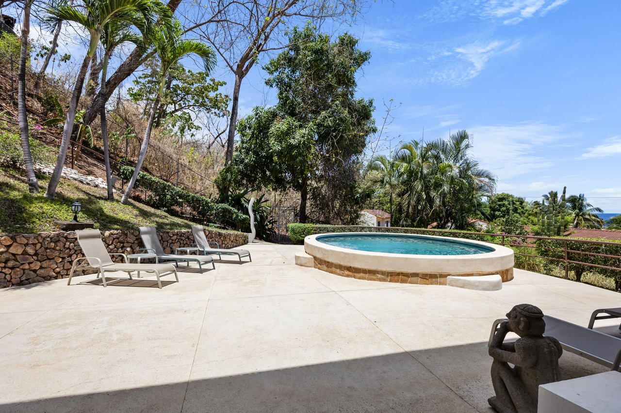Casa Veranera & Bonus Lot | Elegant 7-Bedroom Coastal Estate with Ocean Views Steps from Playa Flamingo