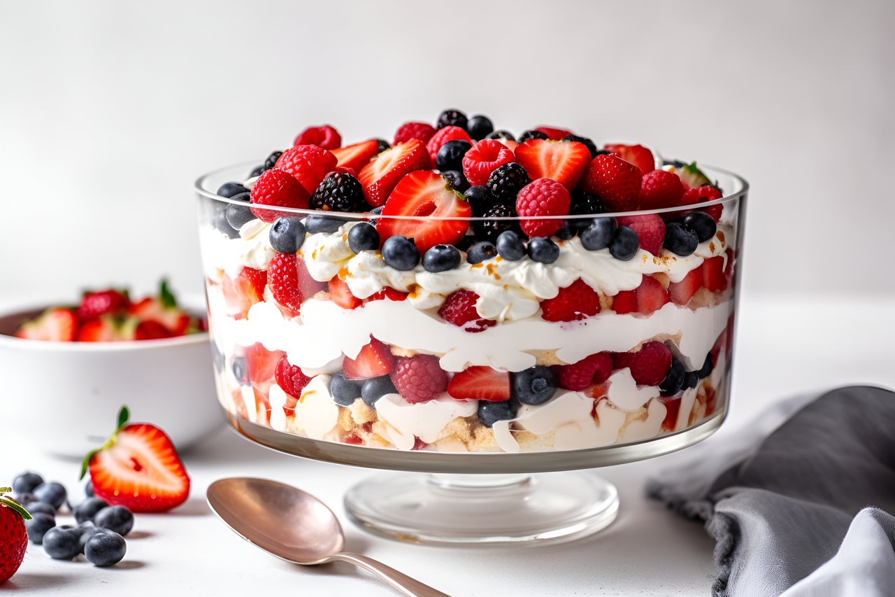 Patriotic Berry Trifle – A Perfect Fourth of July Dessert