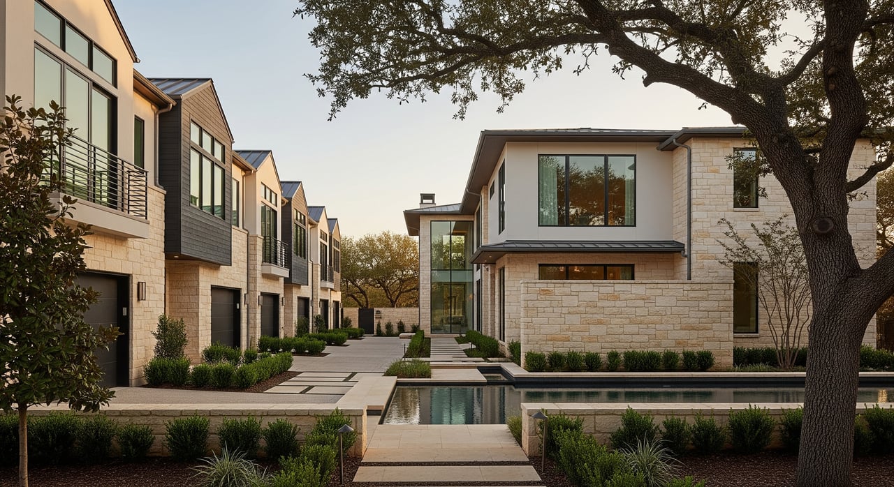 Entrada Westlake: Townhomes vs Villas
