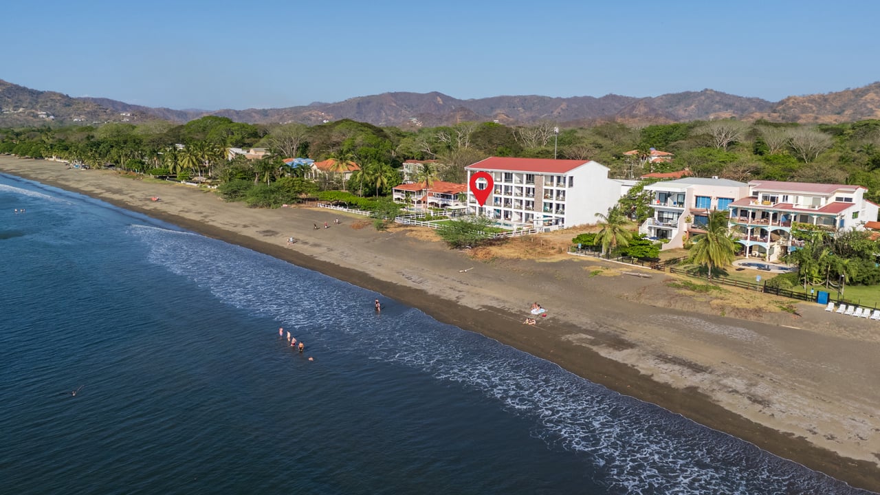 Golden Palms #4: Modern Beachfront Condo in Playa Potrero | 2 Bed, 2 Bath