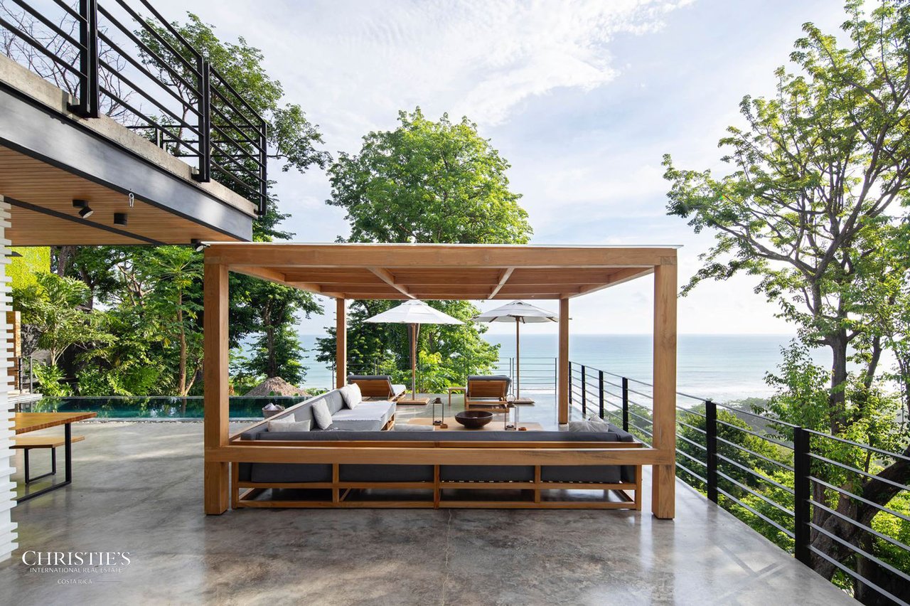 Santa Teresa Dual-Villa Luxury Estate with Unmatched Ocean Views