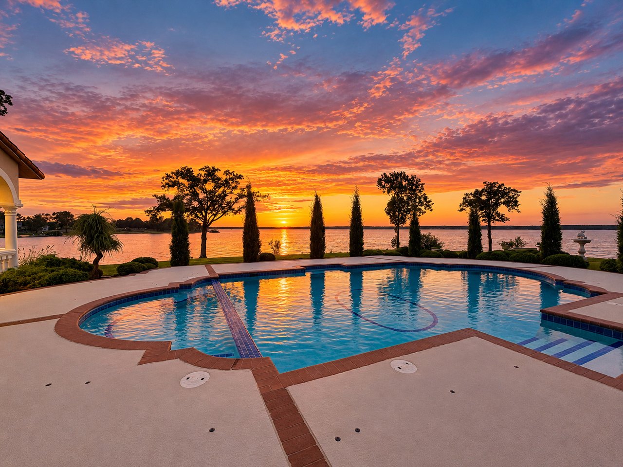 A Mediterranean Masterpiece on Grand Lake: Waterfront Living at 28910 S 593rd Road - Wyatt Poindexter - The Agency Grand Lake Oklahoma