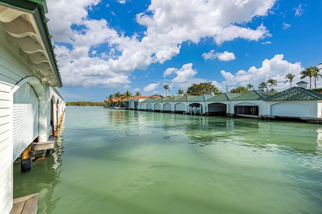 Three Rare Contiguous Lots on Keewaydin Island + Boathouse in Cutlass Cove – A Unique Opportunity in Naples, Florida