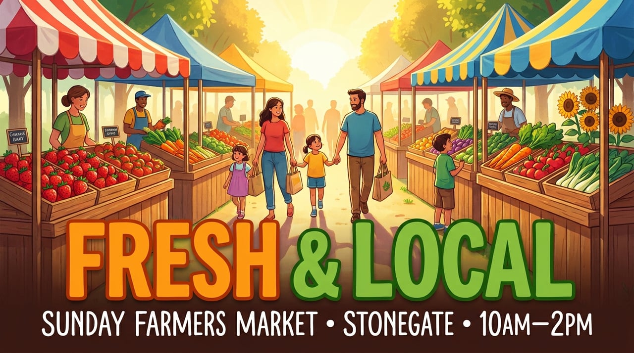 Sunday Farmers Market at Stonegate: A Fresh Weekend Stop for North Irvine Families