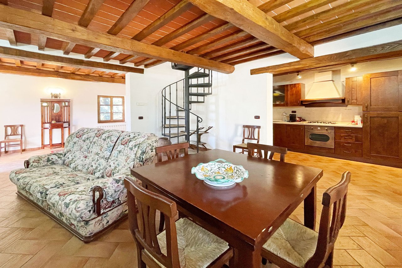 A Charming Stone Farmhouse for Sale in Radicofani