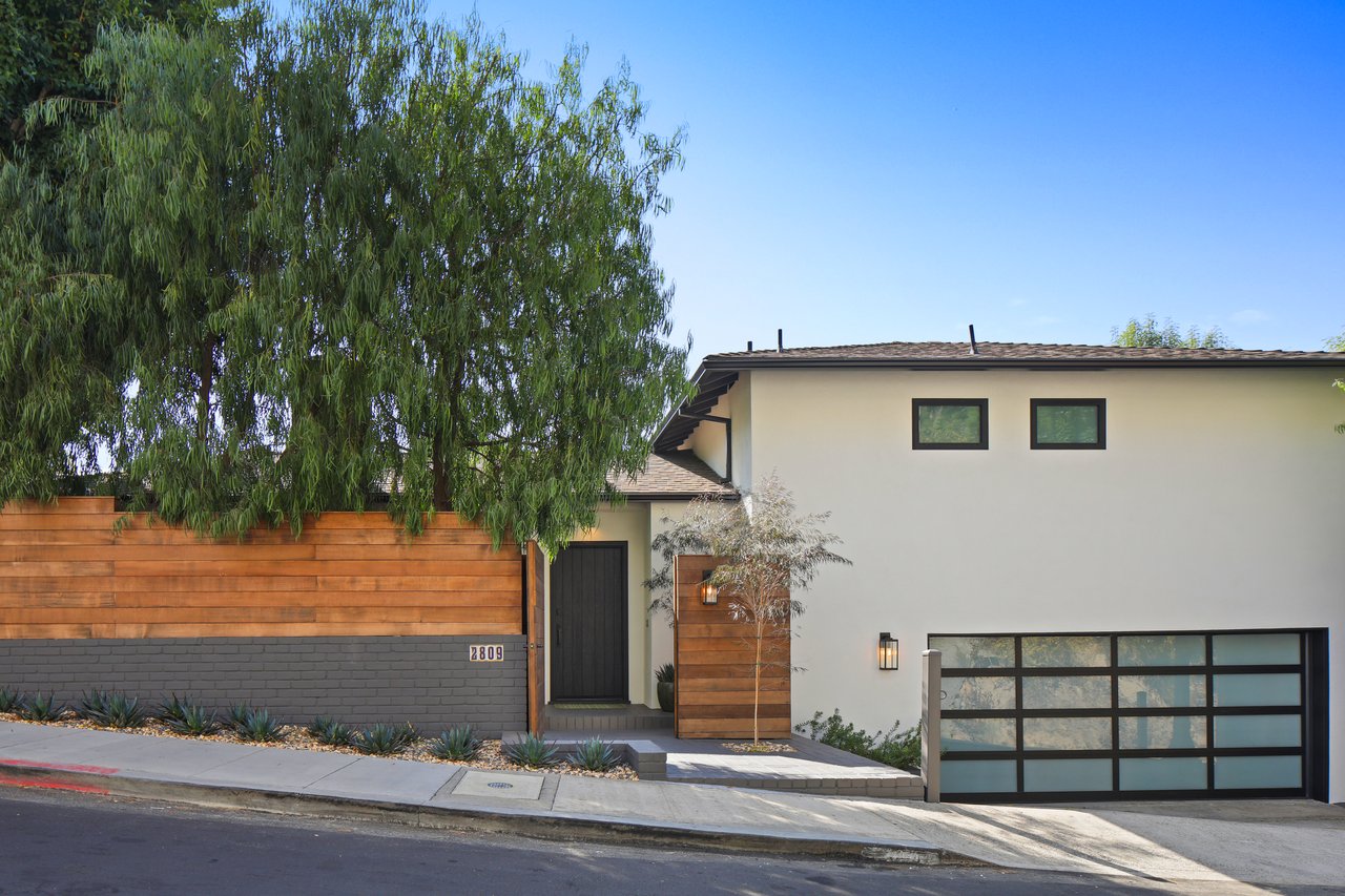 Impeccable renovated mid-century situated at the edge of Griffith Park 