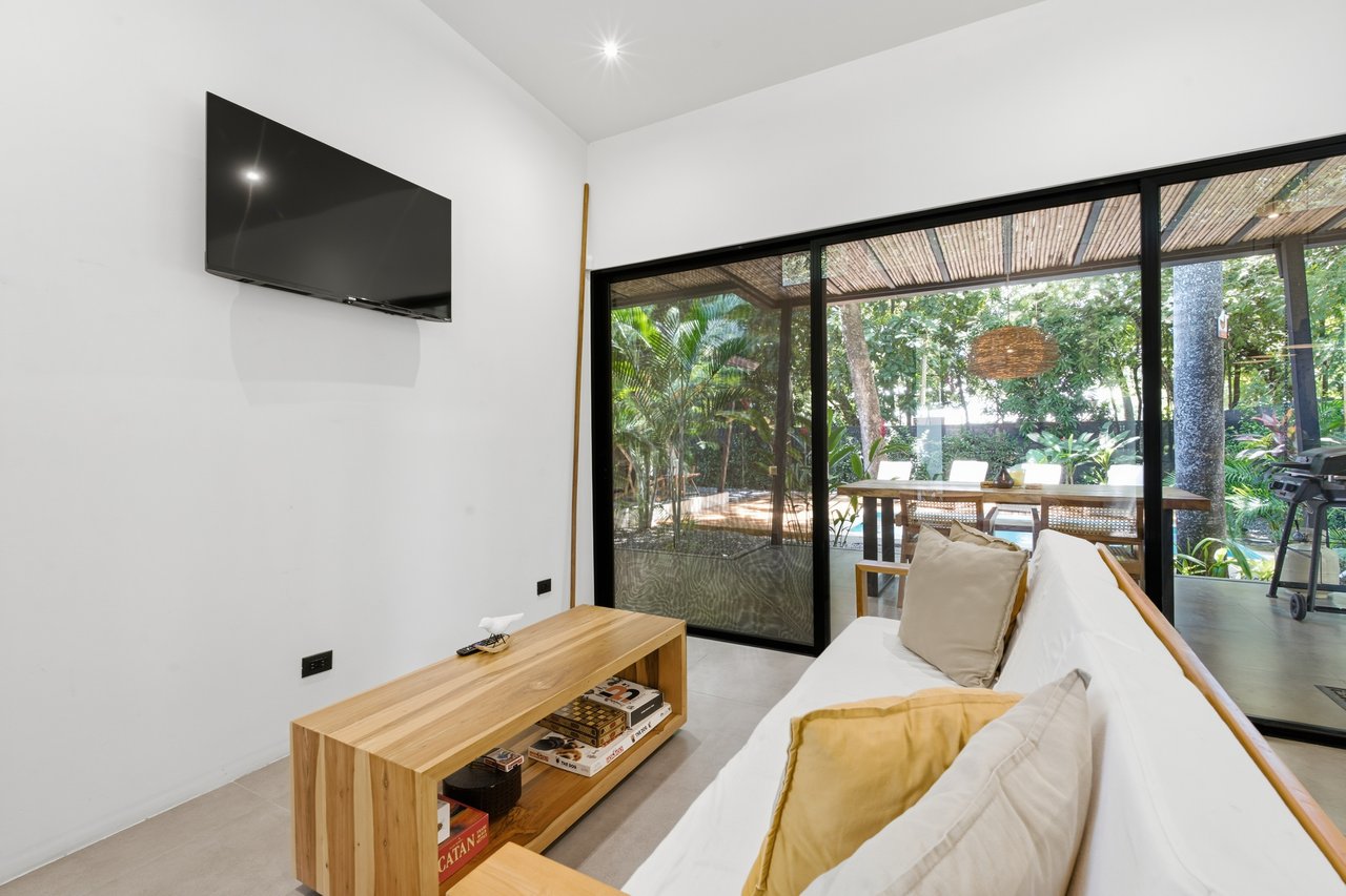 Casa Tatou | Private Pool & Walk-to-Beach Living in Surfside Playa Potrero
