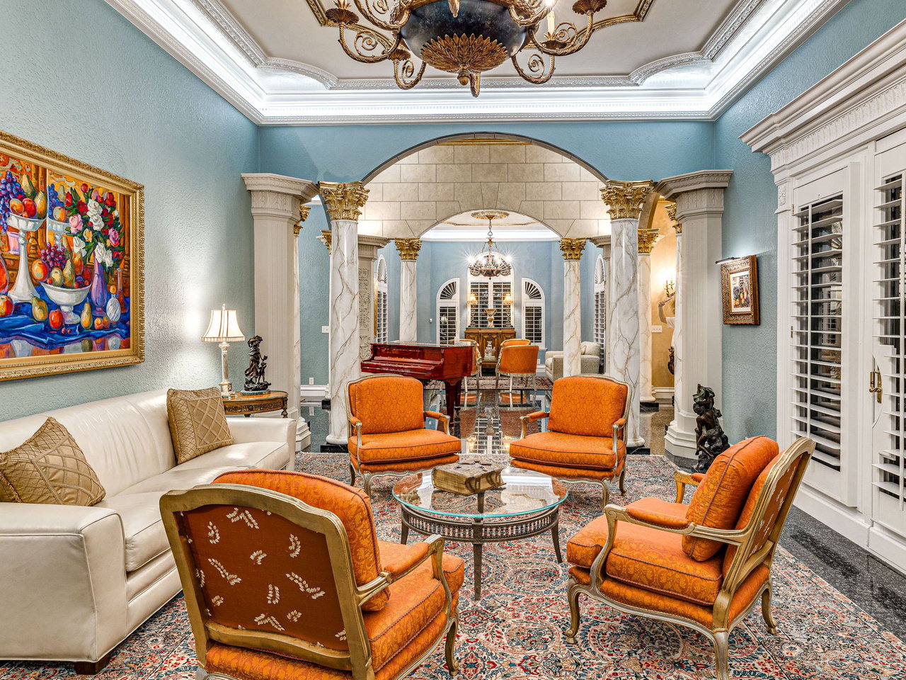 Mediterranean Estate Surrounded by the Beauty of Grand Lake 