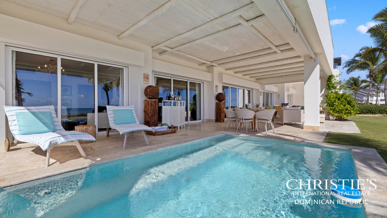 Cap Cana Oceanfront Luxury Condo with Direct Beach Access