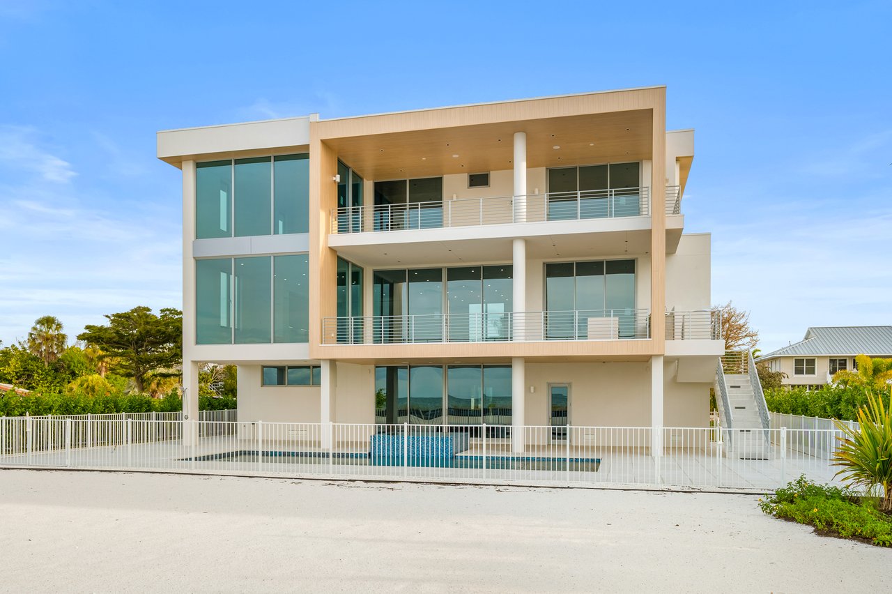 New Construction with Private Gulf Front Access