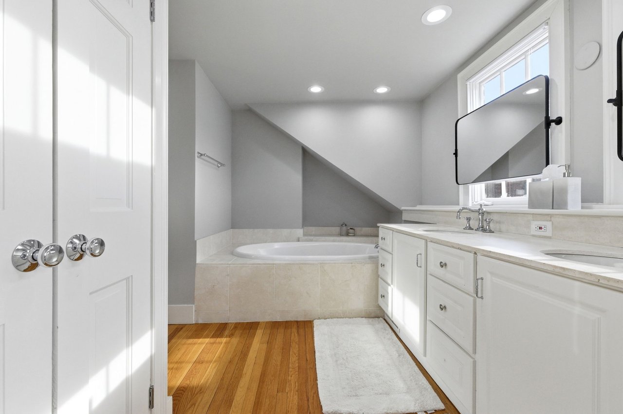 A Single Family on The Flat of The Hill