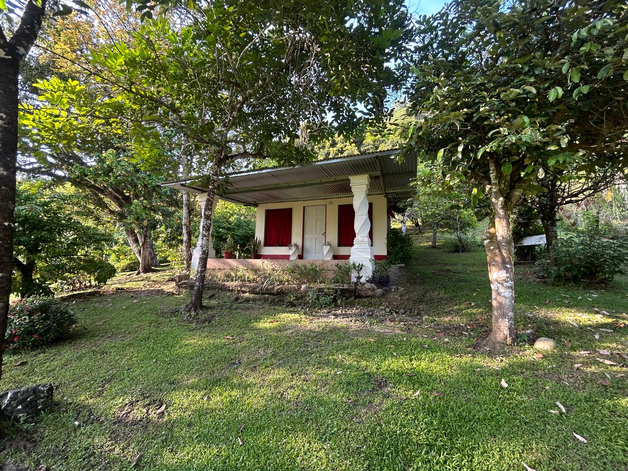 Commercial & Residential Property in Punta Mala with Producing Fruit Trees