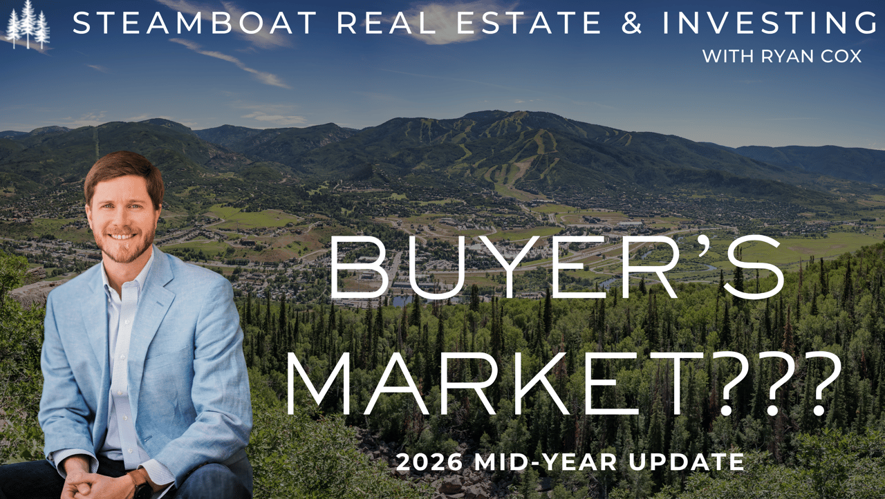 2026 Mid-Year Steamboat Springs Market Update: Is It Really a Buyer's Market?