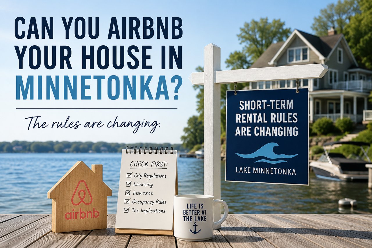 THINKING ABOUT AIRBNB-ING YOUR MINNETONKA HOUSE? NOT SO FAST, READ THIS FIRST.