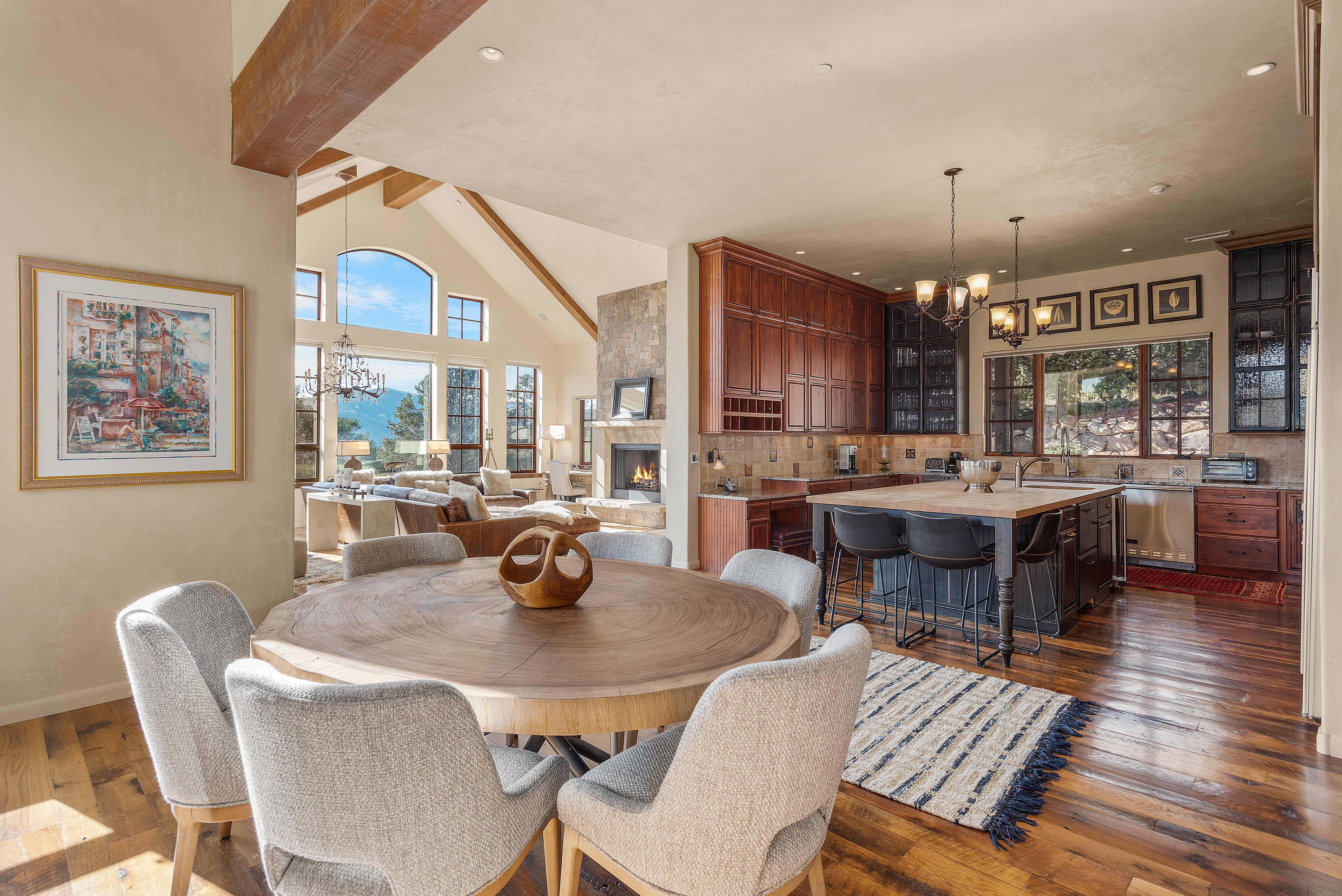 Tuscany-Inspired Estate with Panoramic Mt. Sopris Views