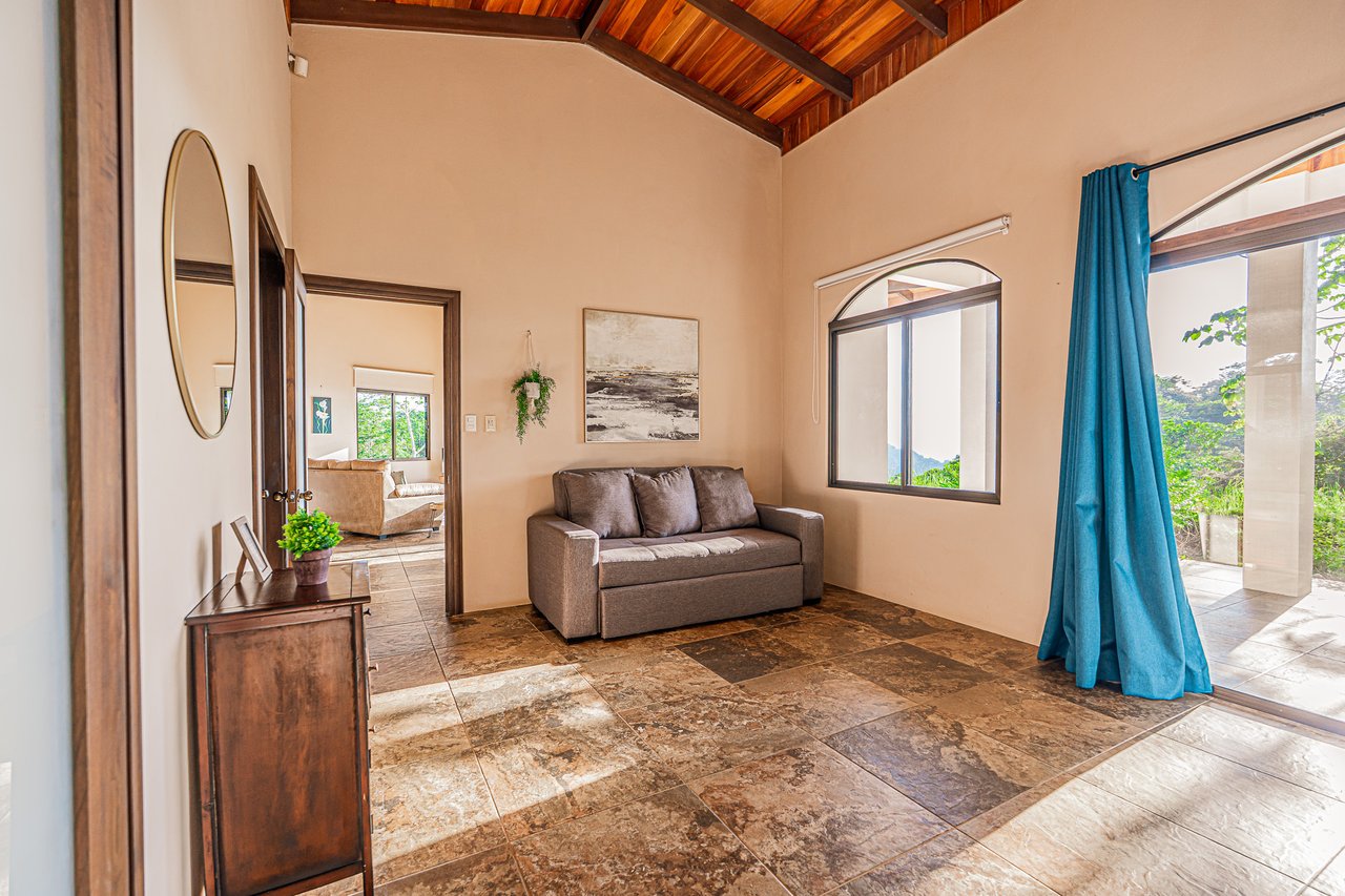 Sunset Ocean View Home on 2.6 Acres Platanillo