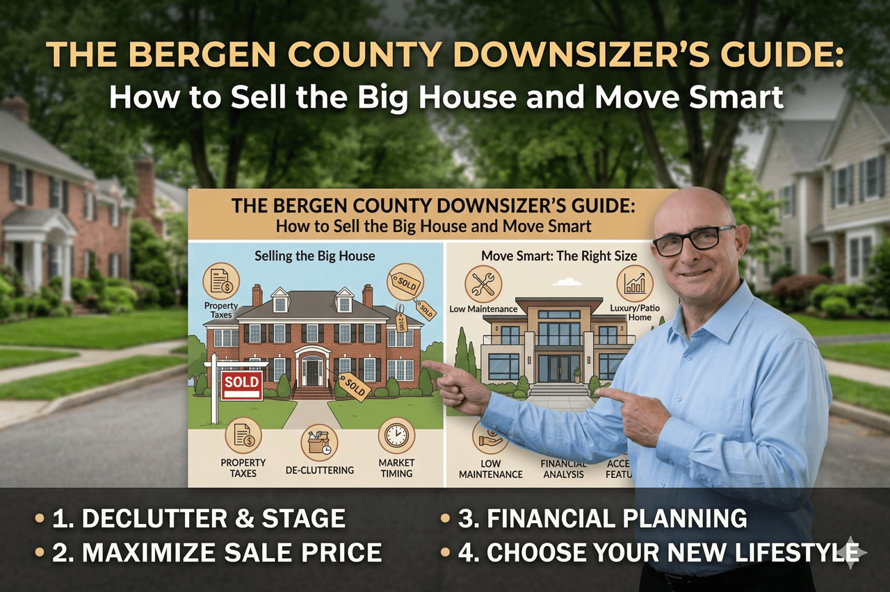 The Bergen County Downsizer's Guide: How to Sell the Big House and Move Smart