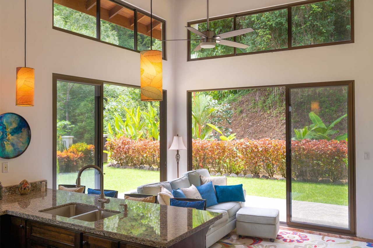 Luxury 3-Bedroom Waterfall-View Home