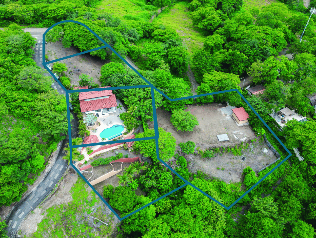 Casa Vista Penca - Oceanview Home + 5 Lots(1.25 Acres) In Loma Pico