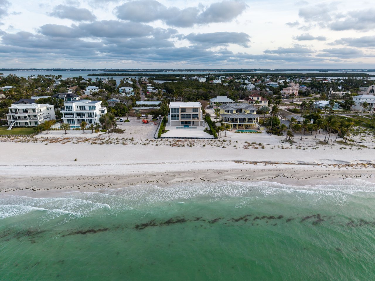 New Construction with Private Gulf Front Access