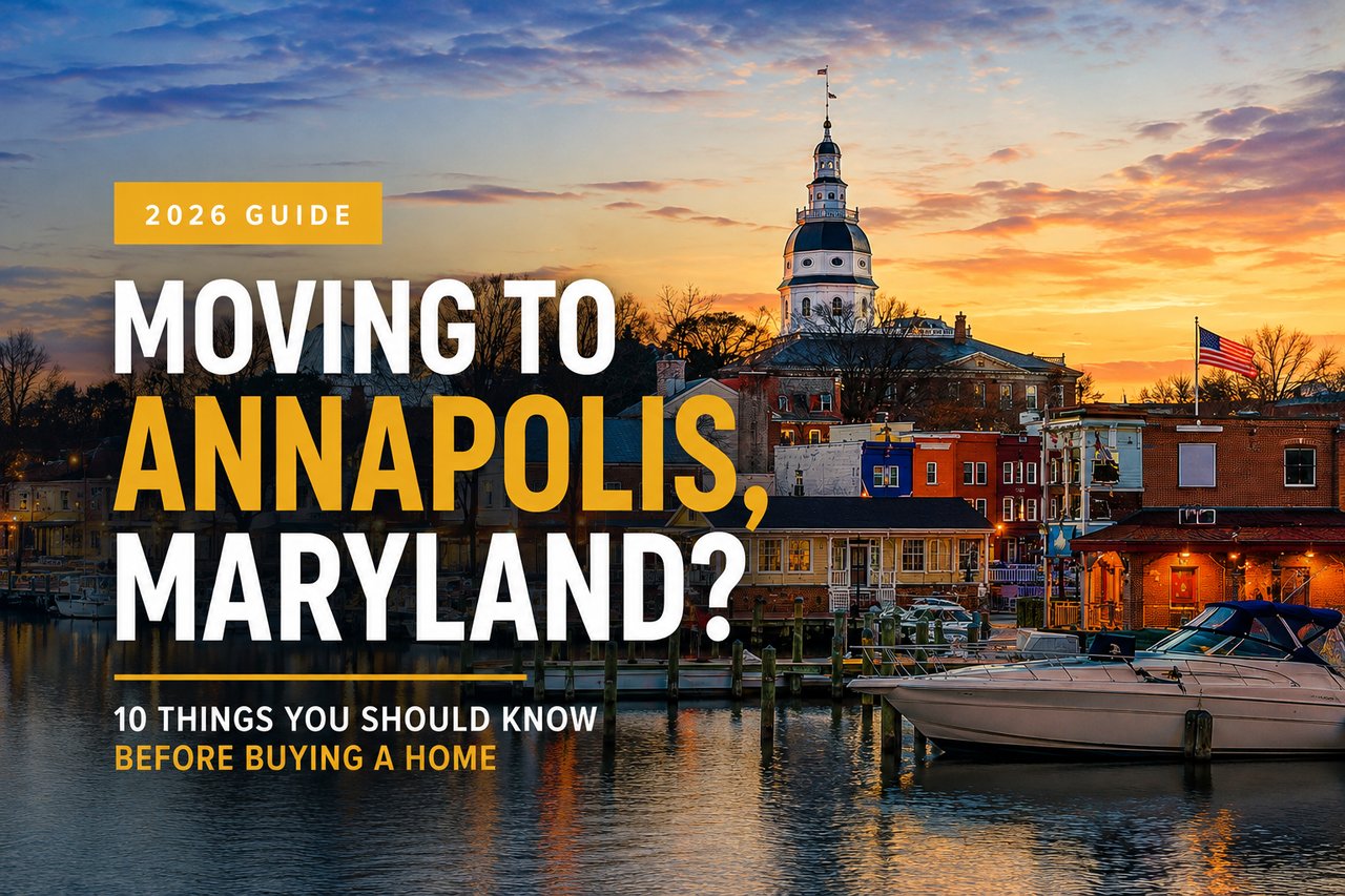 Moving to Annapolis, Maryland? 10 Things You Should Know Before Buying a Home in 2026