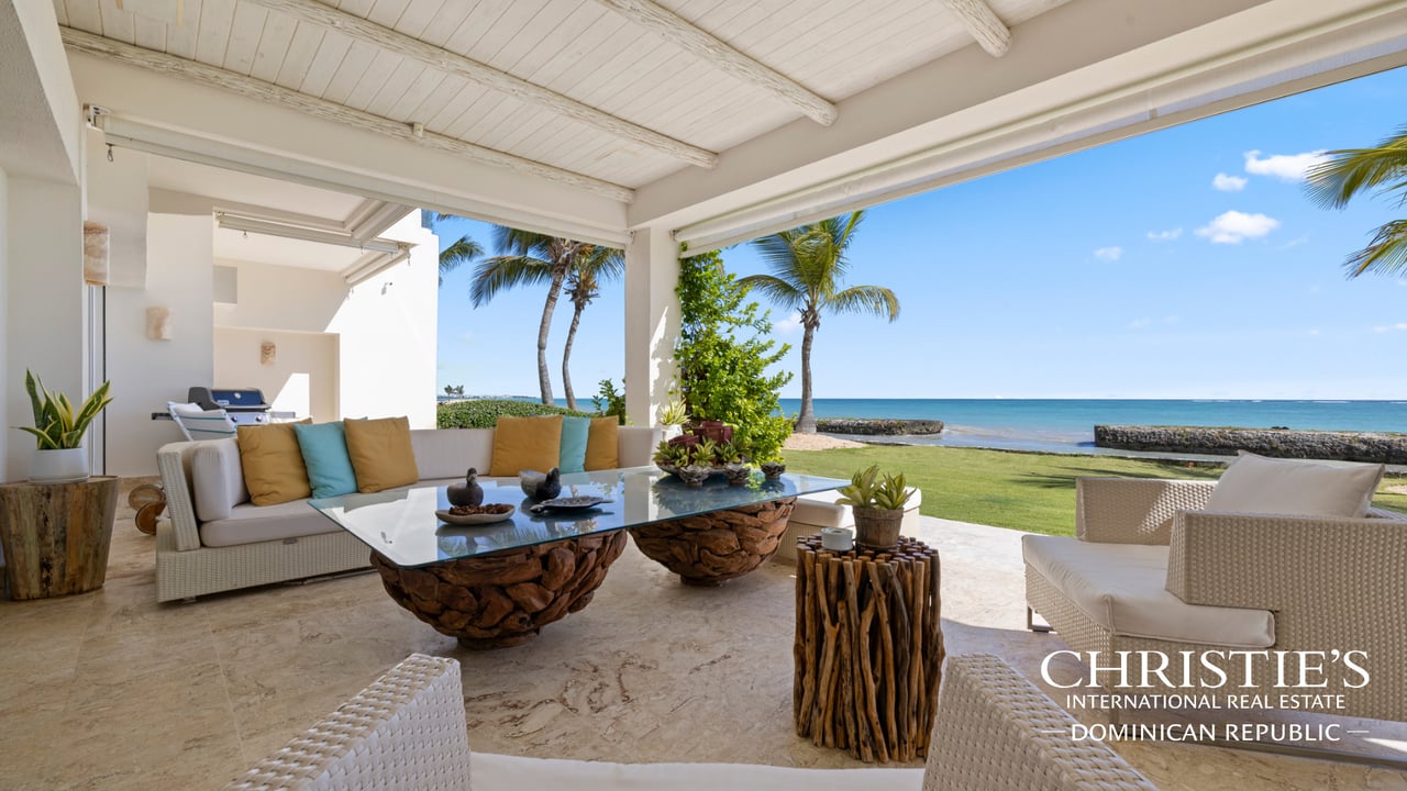 Cap Cana Oceanfront Luxury Condo with Direct Beach Access