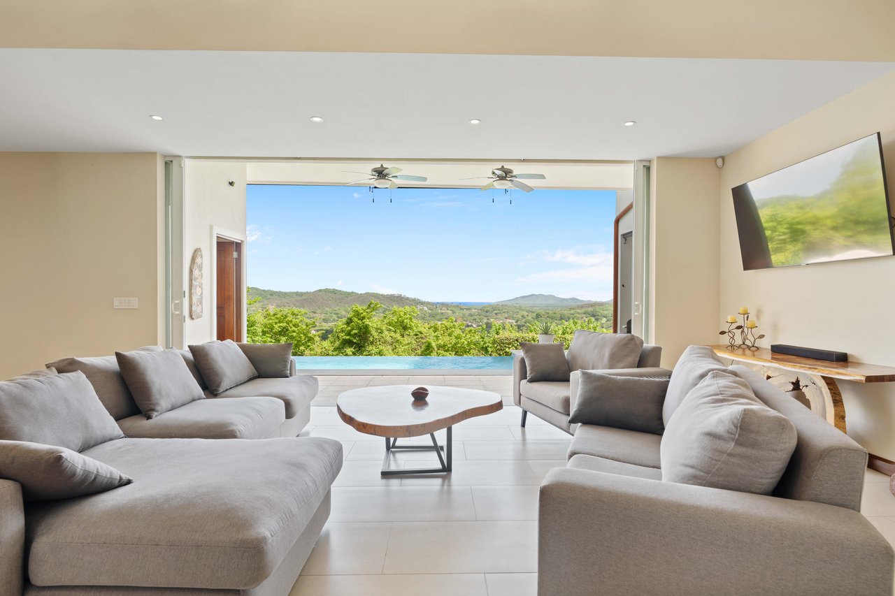 Casa Por Fin | 4-Bedroom Ocean-View Home in Gated Community, just 10 minutes from Tamarindo!