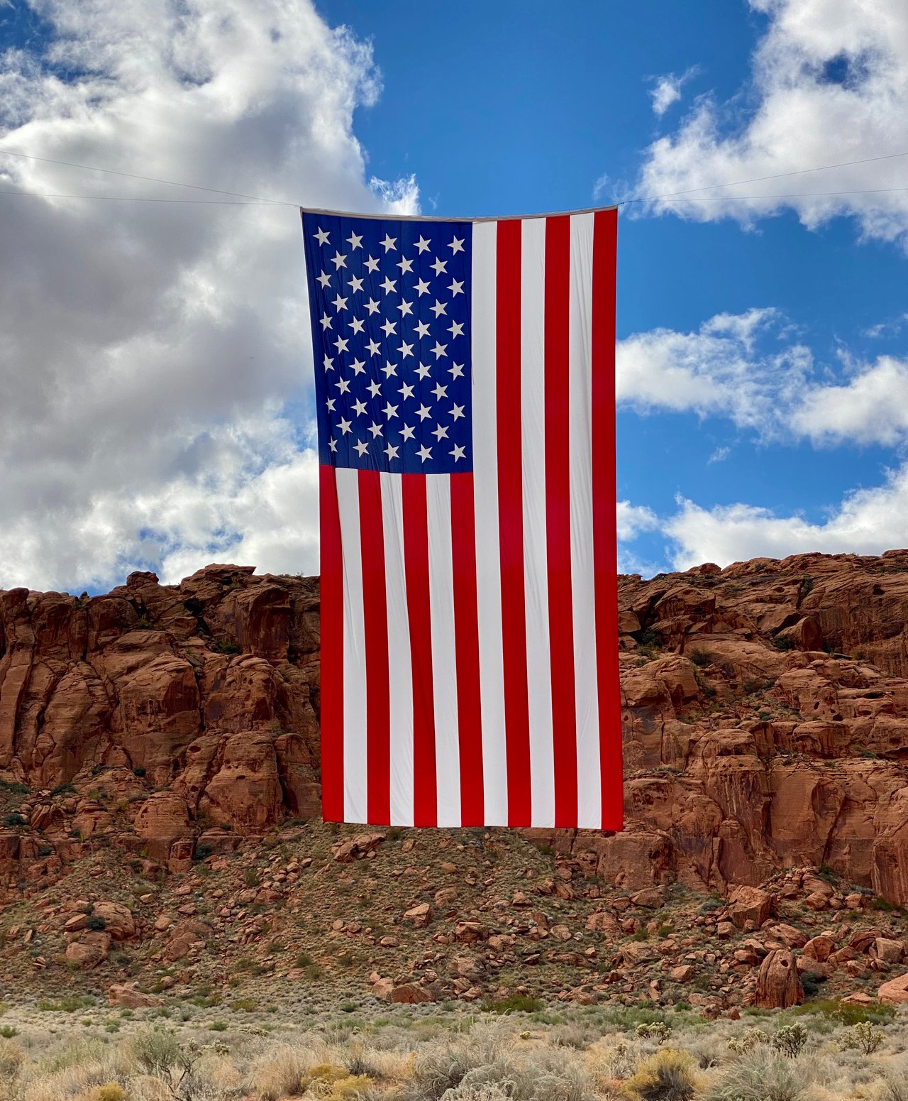 Bringing "Lady Liberty" to Snow Canyon 