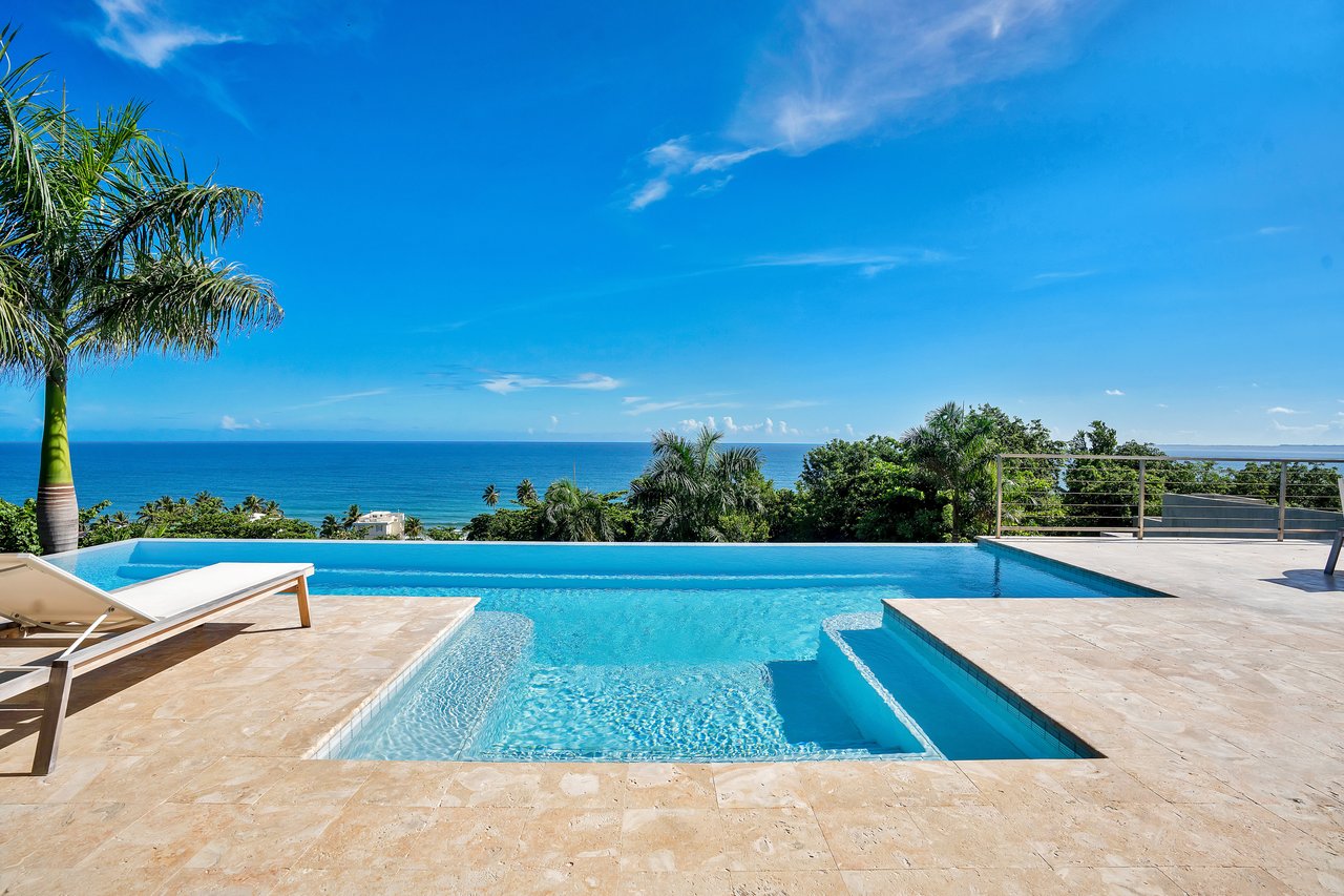 Casa Azul, Rincón PR                  Luxury Modern Hilltop & Ocean Views