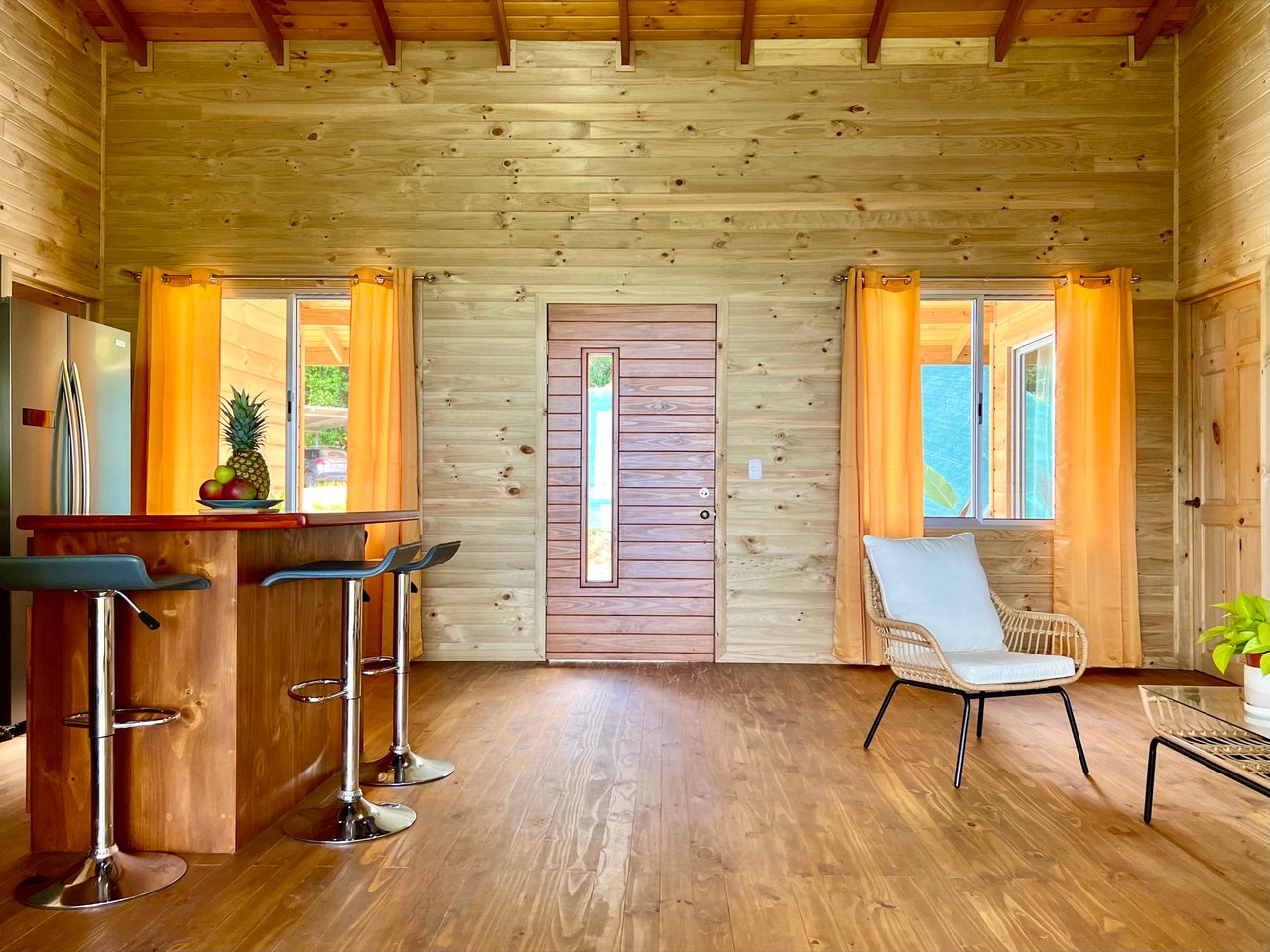 Eco-Luxury Home and Cabins with Waterfall, Ocean Views, and Organic Farming Potential