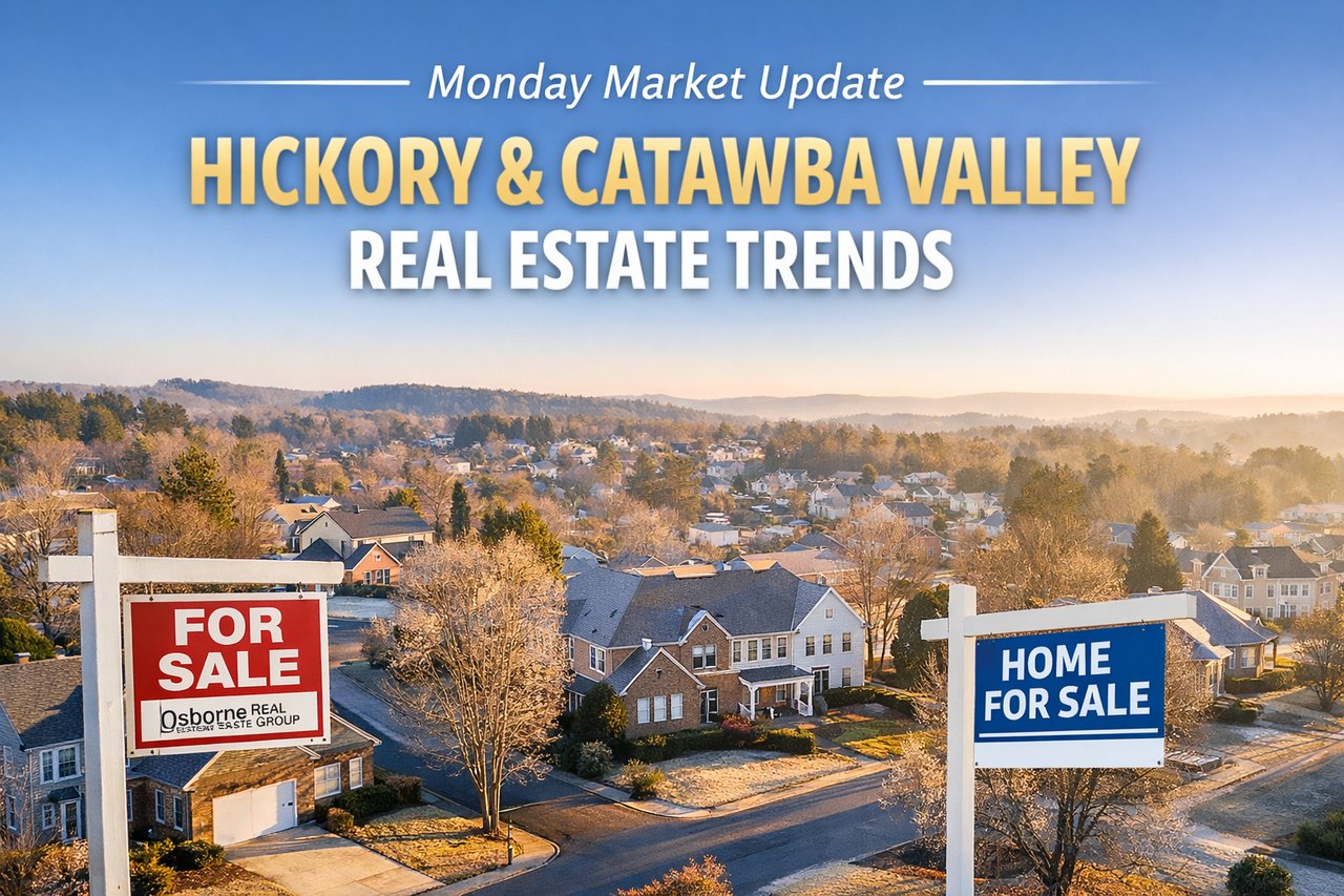Hickory & Catawba Valley Real Estate Market Update — January 2026