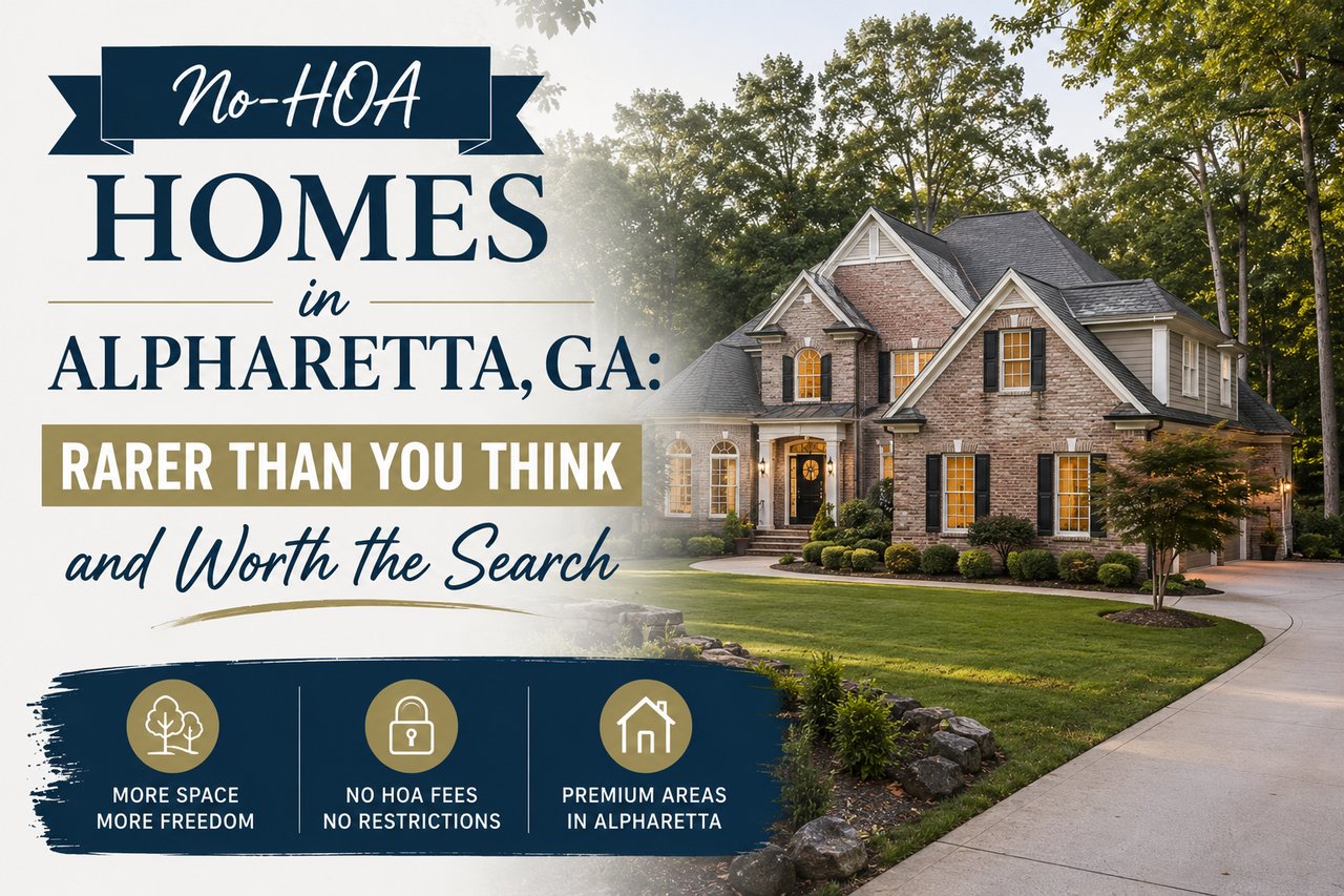 Non-HOA Homes in Alpharetta, GA: Where to Find Them and What You Need to Know cover