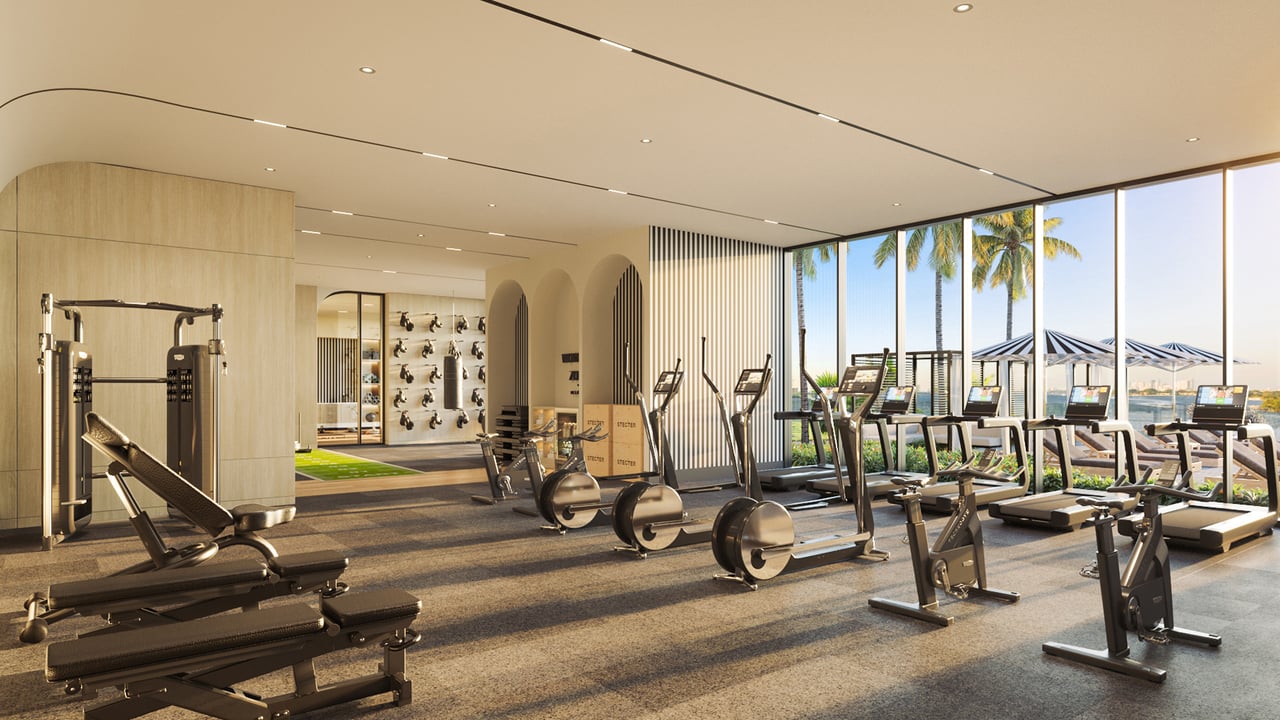 Continuum Club & Residences gym
