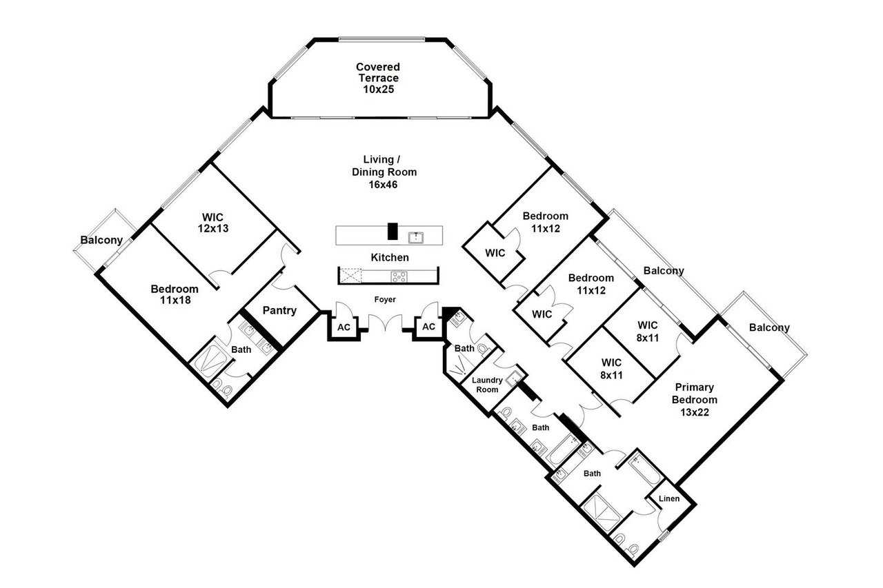 Exceptional Lower Penthouse Corner Unit in The City Beautiful