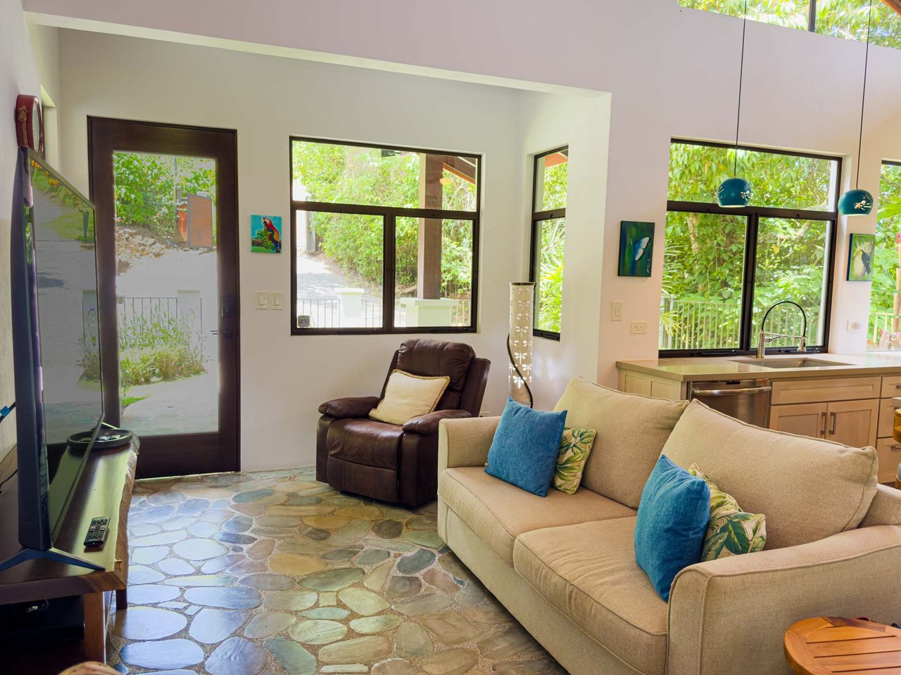 Luxury 3-Bedroom Waterfall-View Home