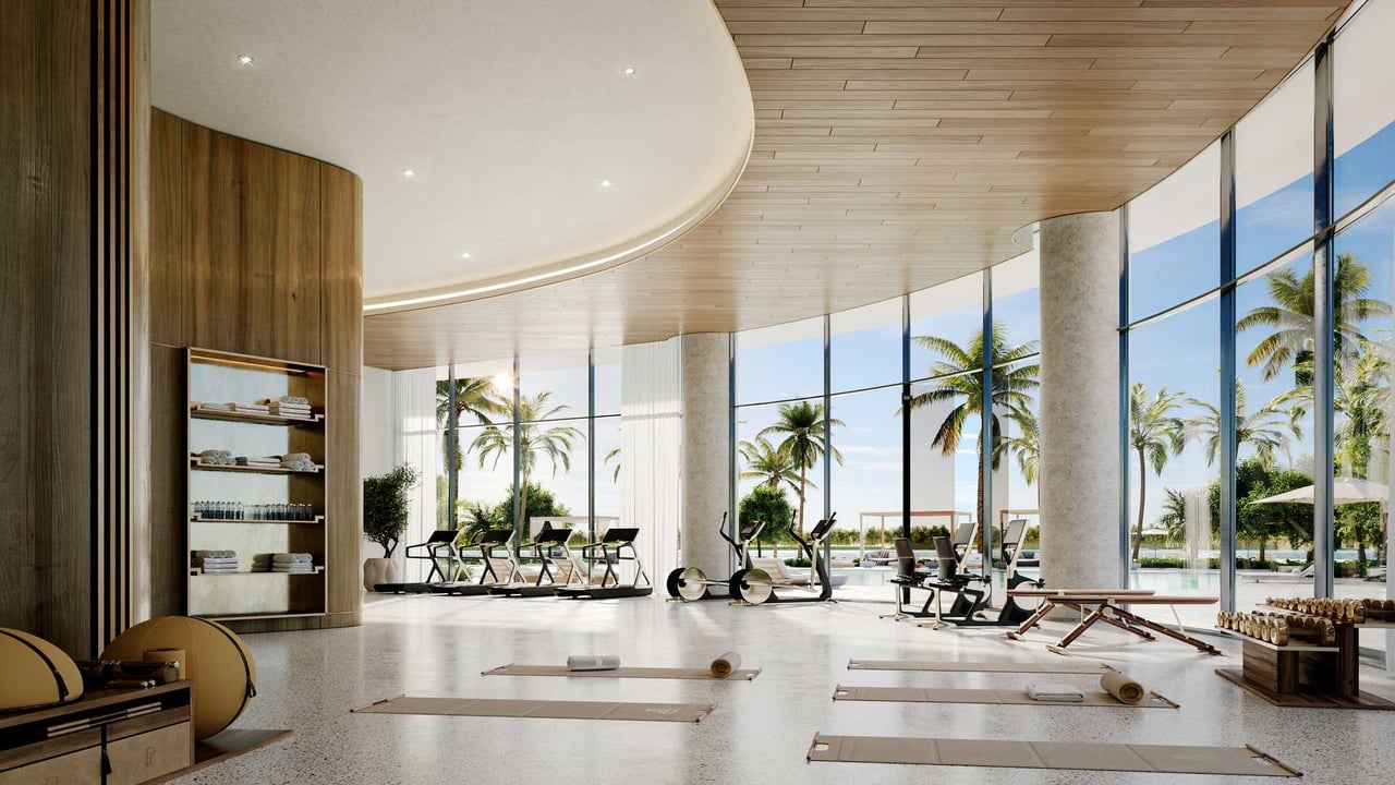 One Park Tower gym fitness center 