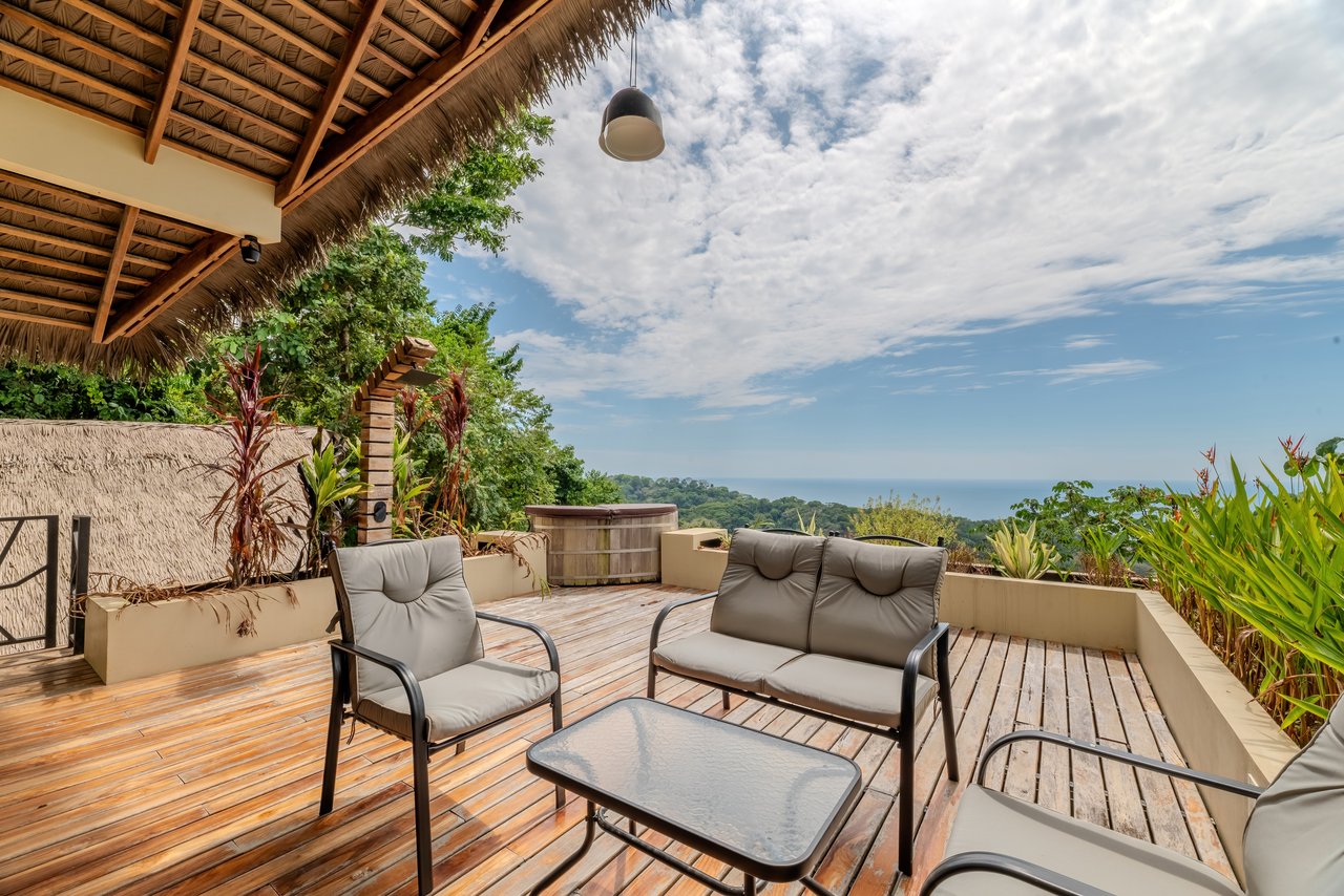 The Best Ocean View Home in Dominical |3 br, 3 ba, 2.2 Acres