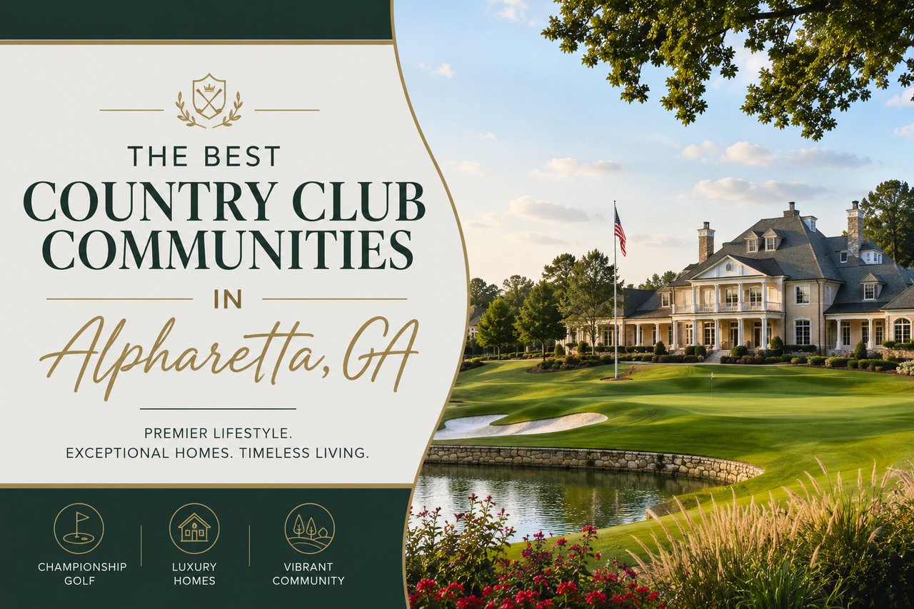 The Best Country Club Communities in Alpharetta, GA cover