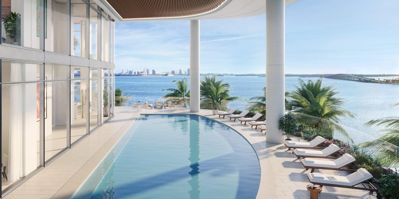 May 2025: Construction Progress Photos of the Una Tower in Brickell