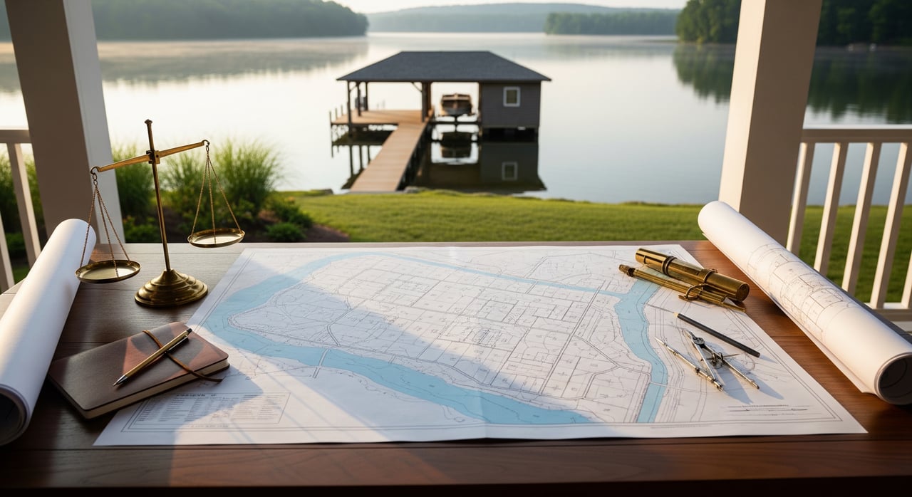 How To Read A Plat Map For Smith Lake Lots