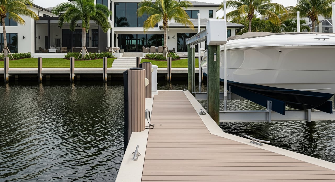 Boat Dock and Lift Basics in Cape Coral