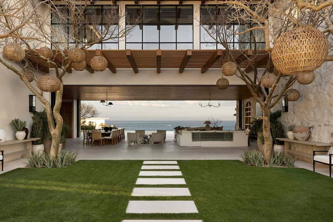 Architecture and property design in Cabo Del Sol with modern luxury details, custom finishes, and indoor outdoor living
