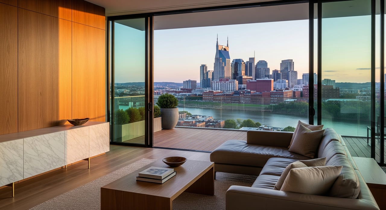 What Luxury Living Looks Like in Downtown Nashville