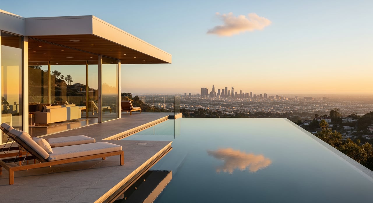 How View Premiums Shape Prices In Hollywood Hills West