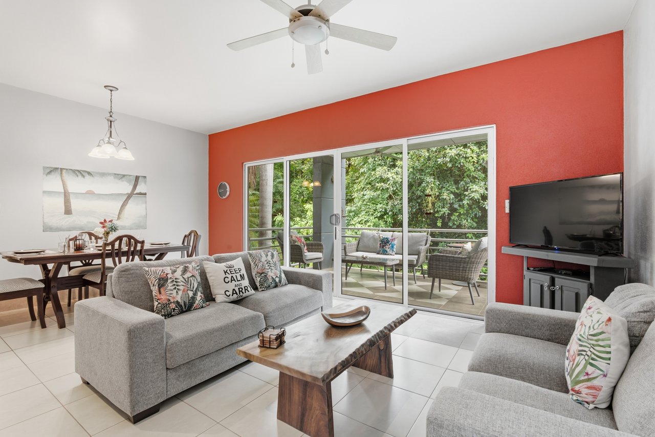 Casa Blanca #8 | Spacious 3-Bedroom Condo in Surfside Estates Near Playa Potrero Beach